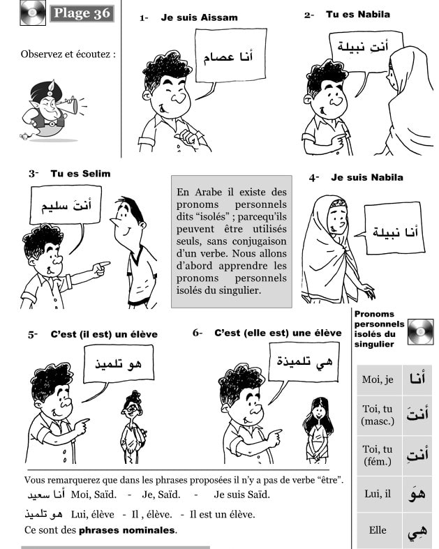 Grammaire arabe : Pédagogie de l’enseignement